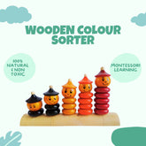 Channapatna Colour Stacker - SmartBee Toys